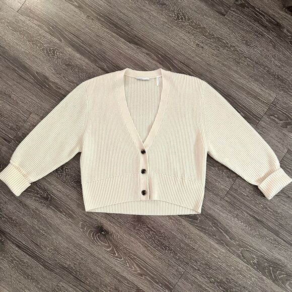 Baldwin Ribbed Cardigan New - Picture 1 of 7
